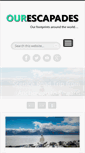 Mobile Screenshot of ourescapades.com